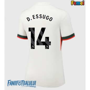 Chelsea Dario Essugo #14 Tricou Fotbal Replică 2025-26 Femei Deplasare